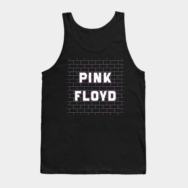 VINTAGE PINK TEXT ART (PINK FLOYD) Tank Top by RangerScots